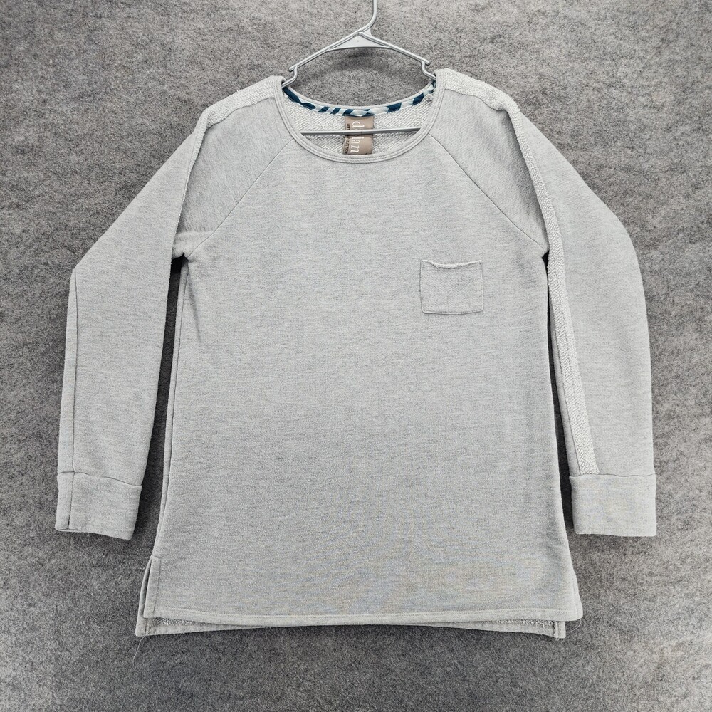 Dolan Left Coast Anthropologie Top Womens Large Long Sleeve Gray
